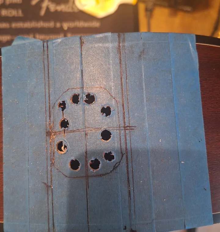 Guitar repair and setup at The Guitar Surgeon workshop, Auckland — May 2026