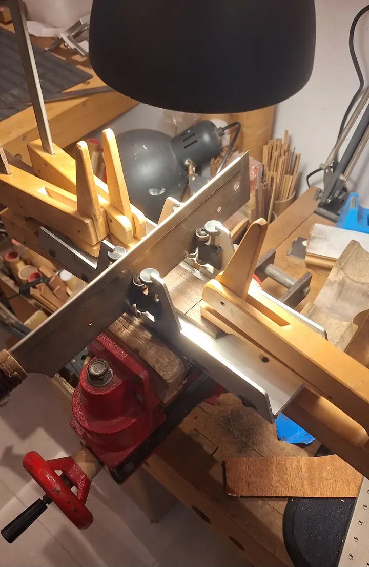 Guitar repair and setup at The Guitar Surgeon workshop, Auckland — June 2026