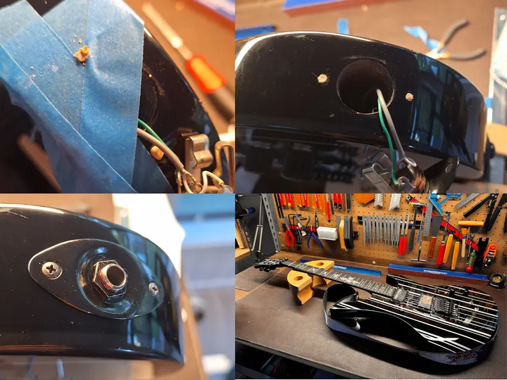 Guitar repair and setup at The Guitar Surgeon workshop, Auckland — June 2026